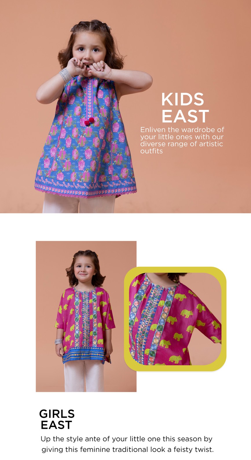 Baby kurti hot sale design 2019